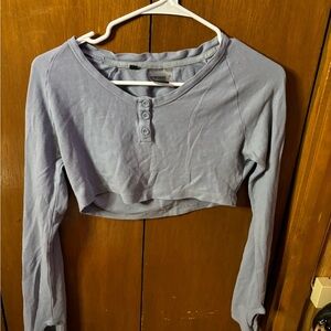 Gymshark long sleeve cropped tee